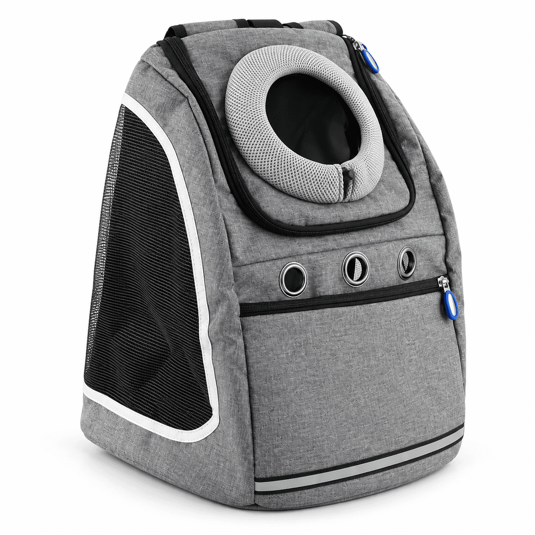 Grey MEWLIO PurrSuit Cat Backpack